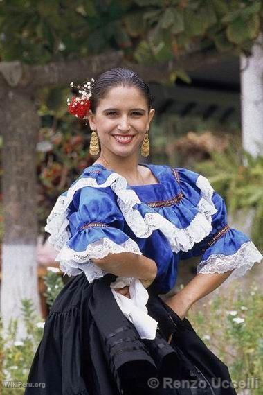 Danseuse de tondero, Piura