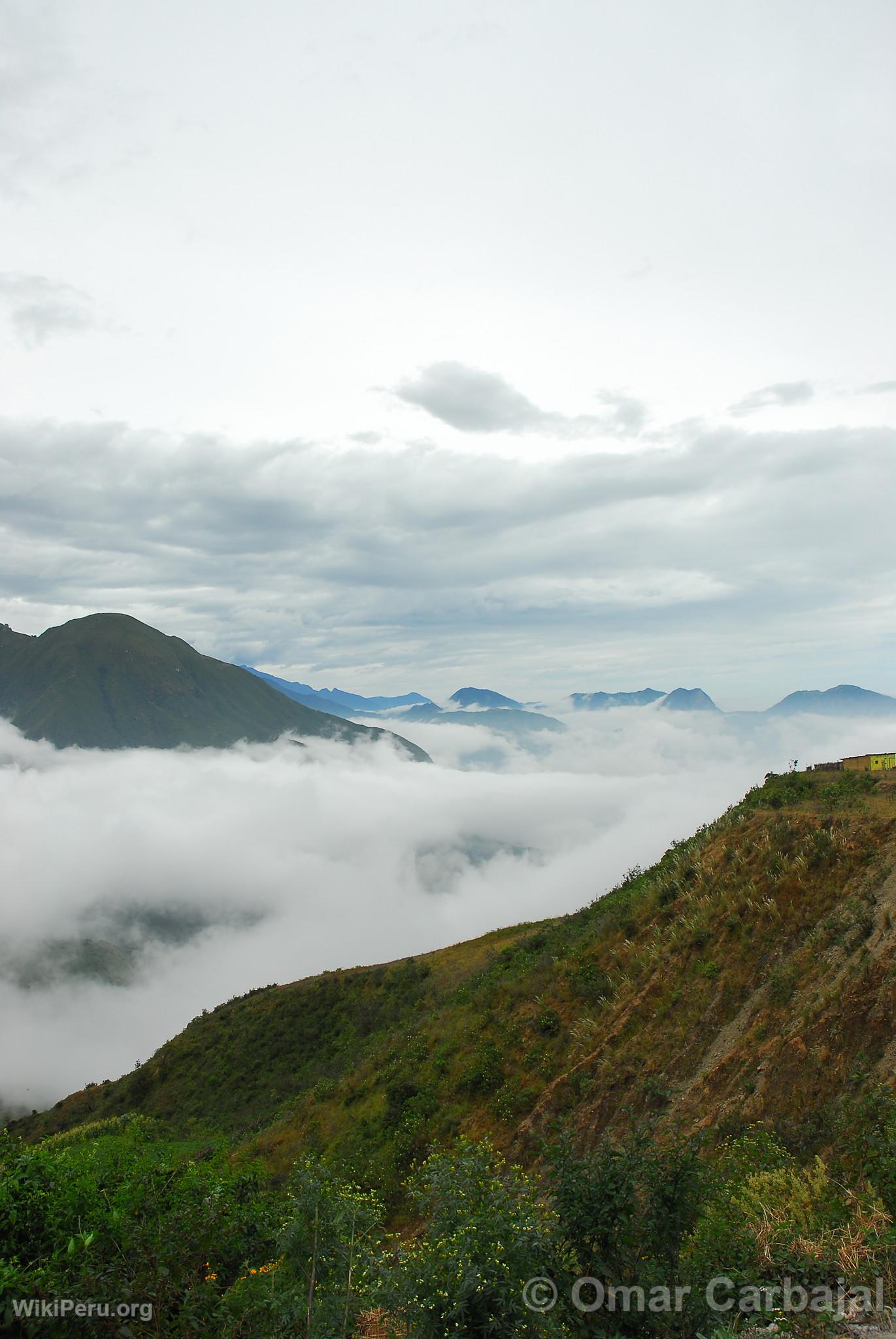 Paysage de Leymebamba