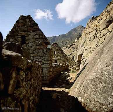 Maisons, Citadelle de Machu Picchu