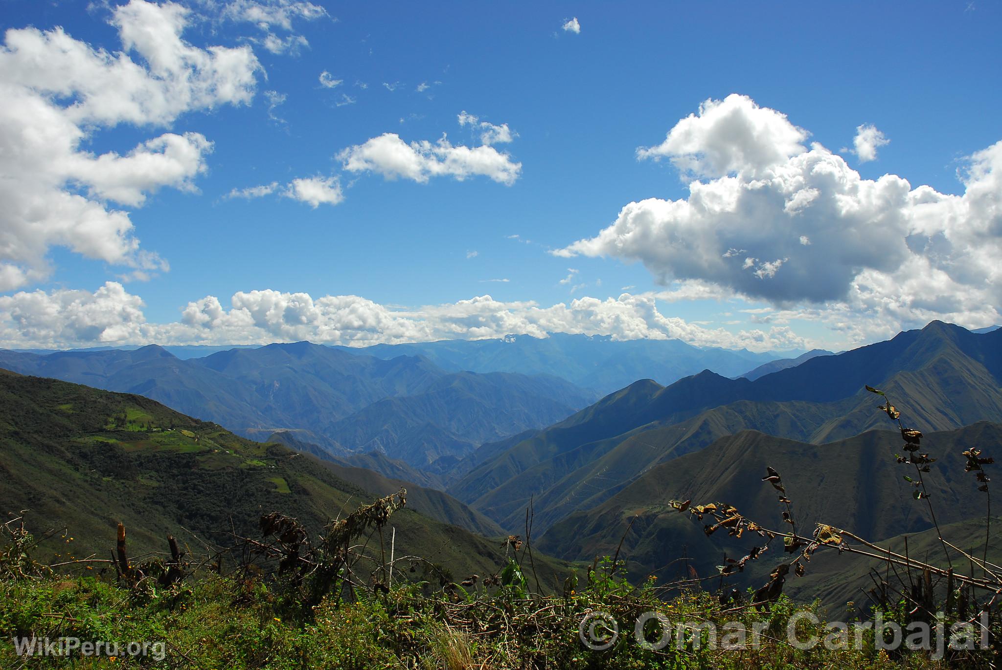 Paysage de Leymebamba