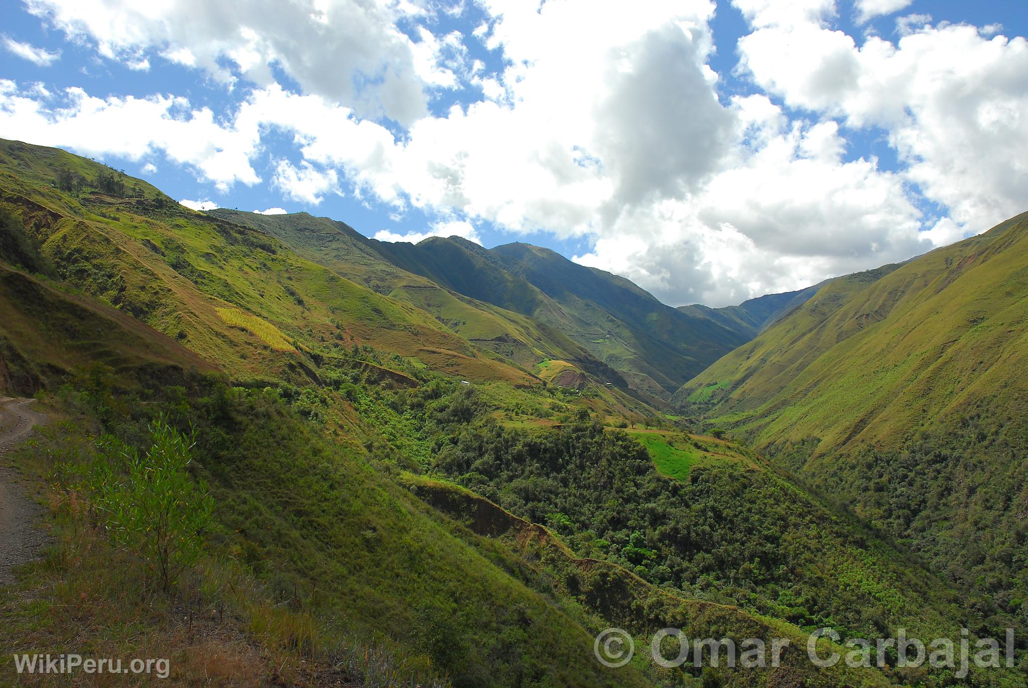 Paysage de Leymebamba