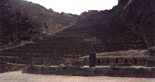 Escaliers incas, Ollantaytambo