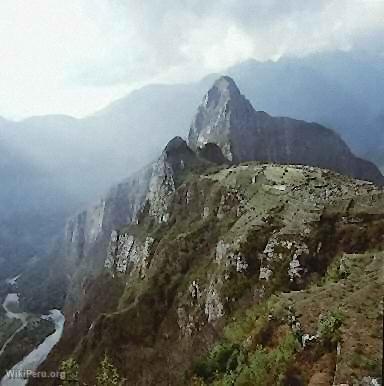 Machu Picchu dans la valle du Can du Ro Vilcanota