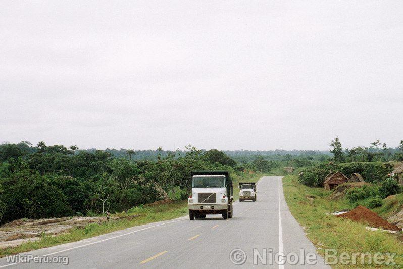 Route Iquitos-Nauta