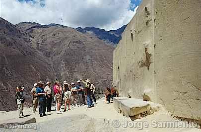 Temple du Soleil, Ollantaytambo