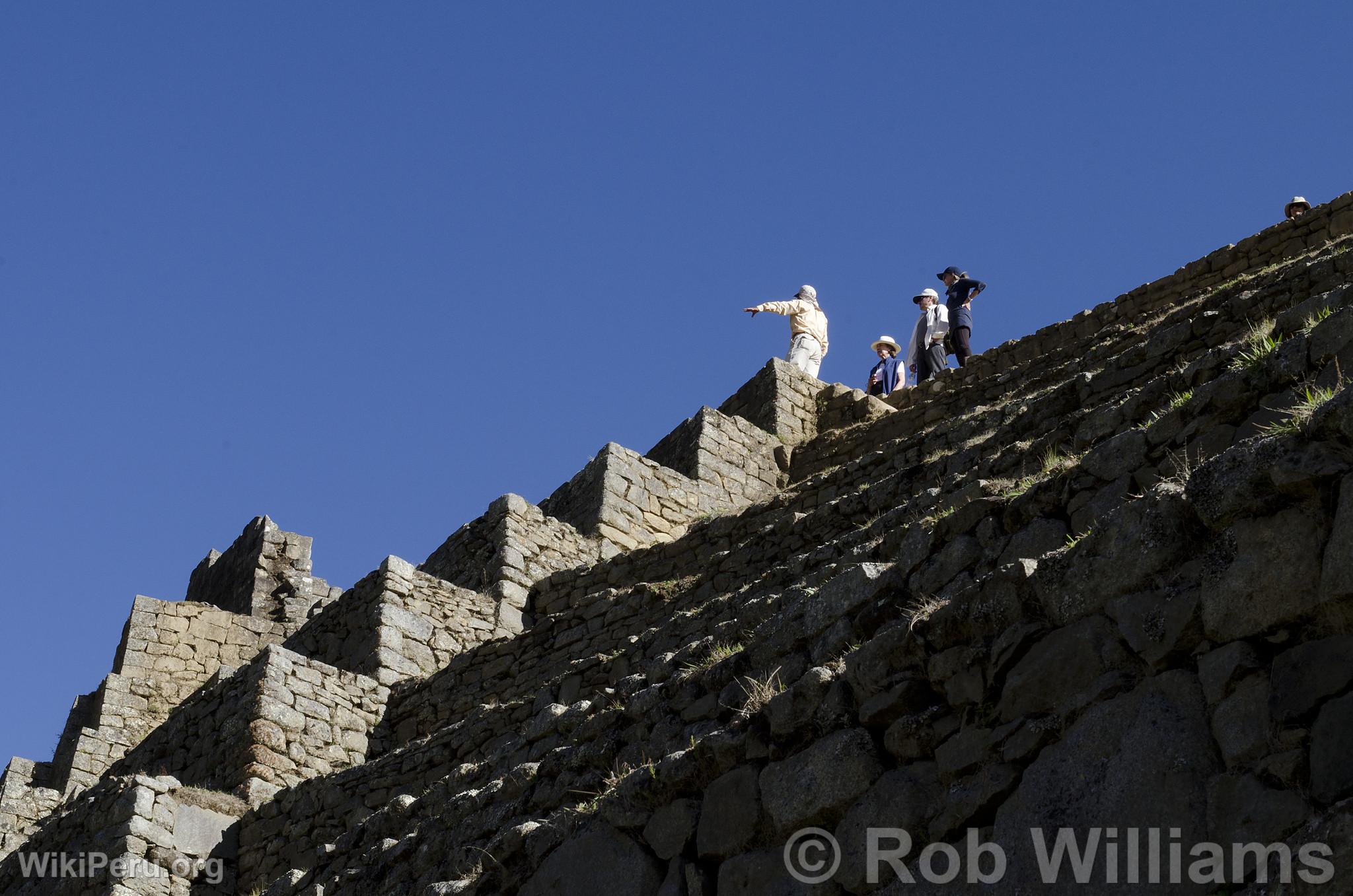 Touristes  Machu Picchu