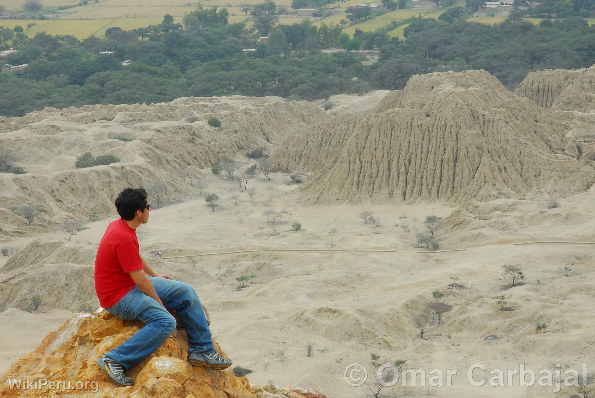 Valle des Pyramides de Tcume