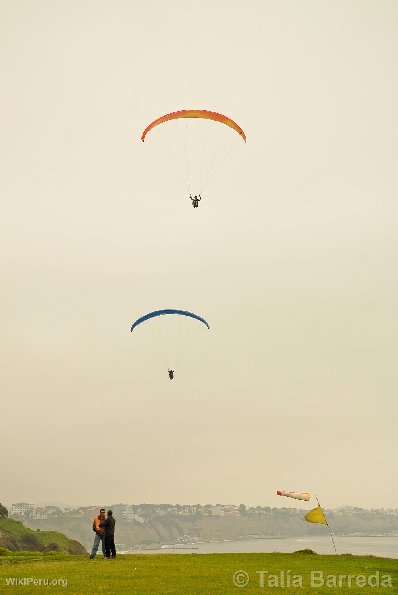 Parapente  Miraflores, Lima