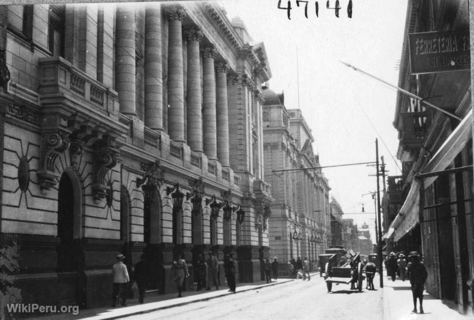 Banque du Prou et Londres, Lima