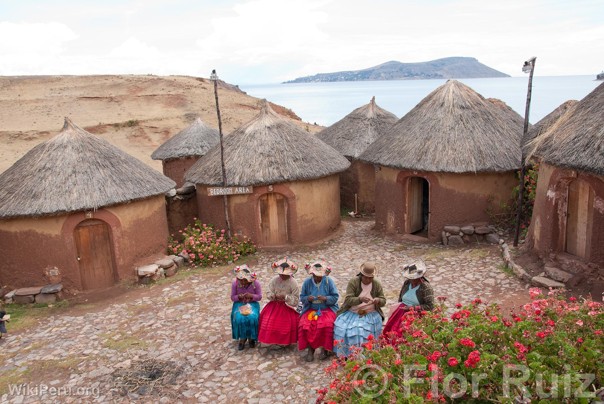 le Tikonata sur le lac Titicaca