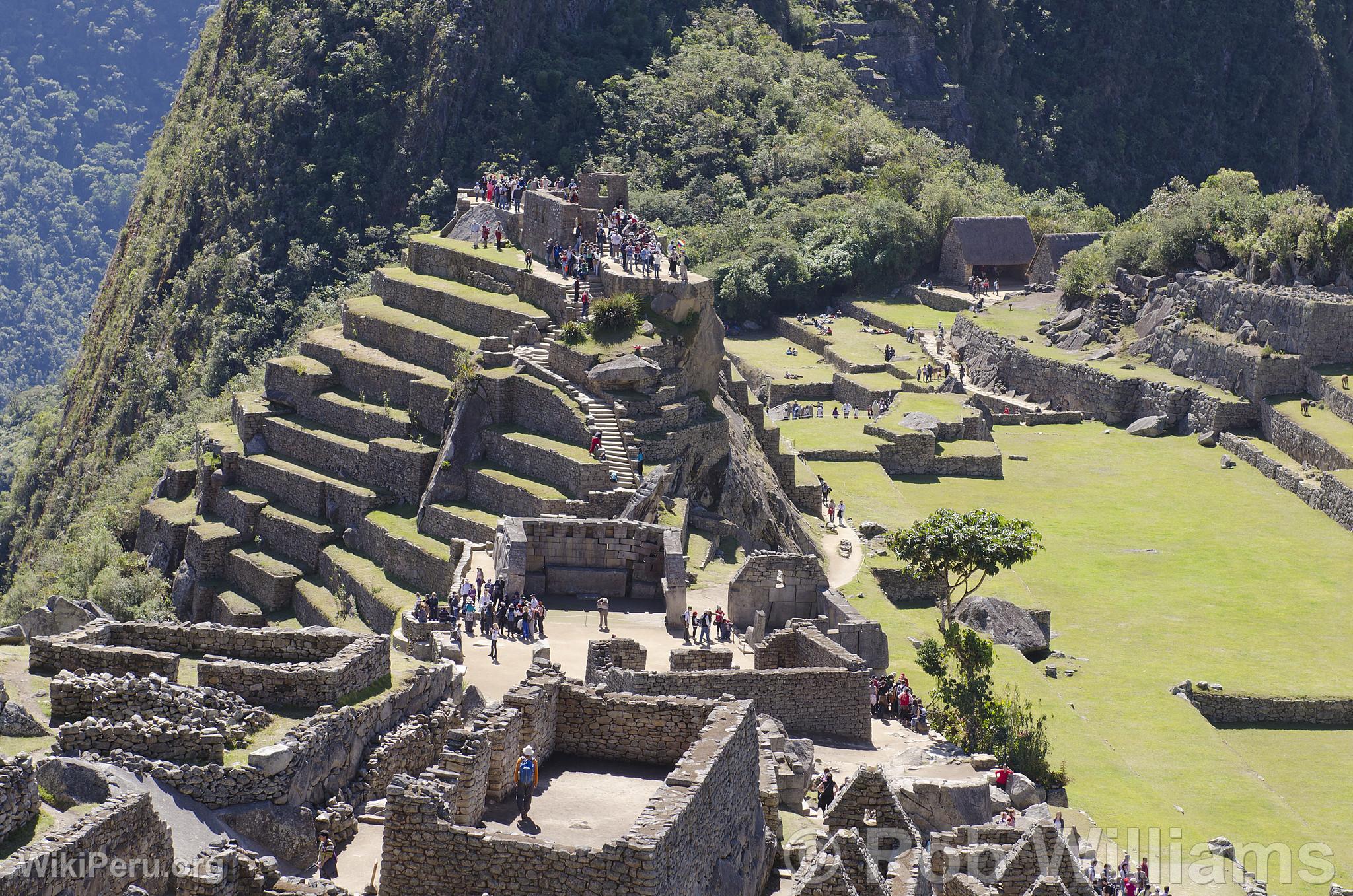 Touristes  Machu Picchu