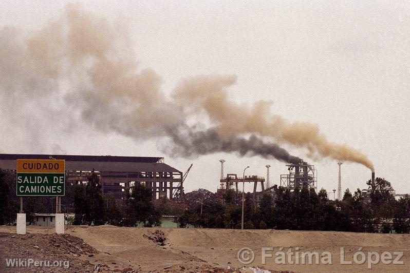 Usines de farine de poisson, Pisco