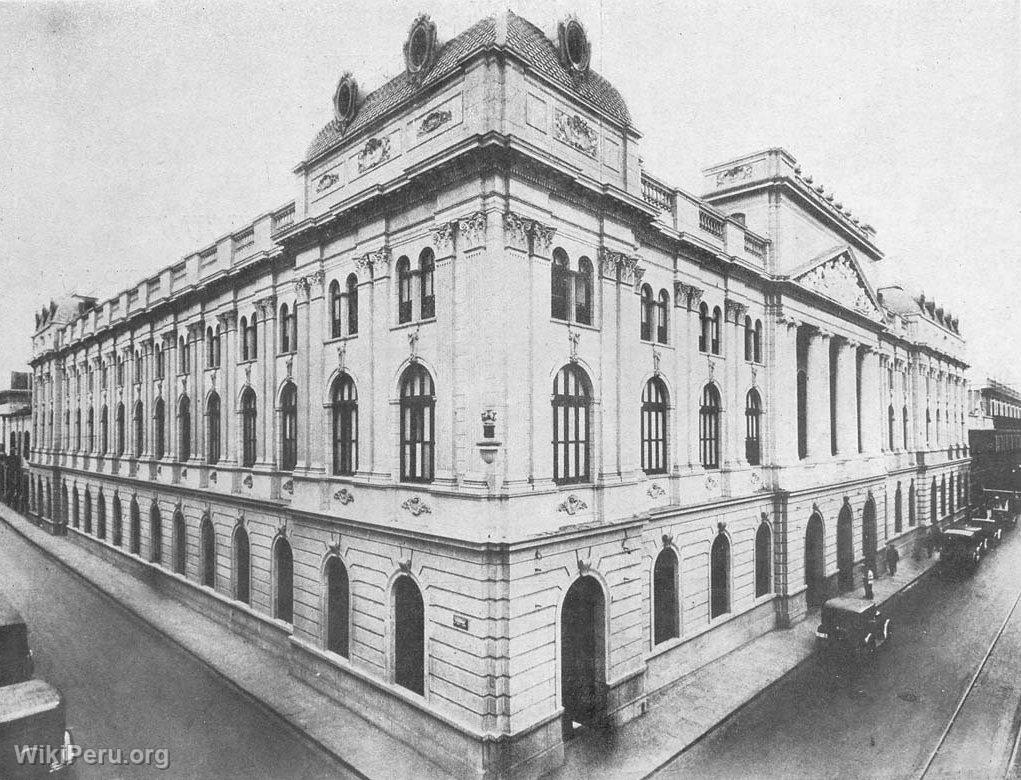 Banque du Prou et Londres, Lima