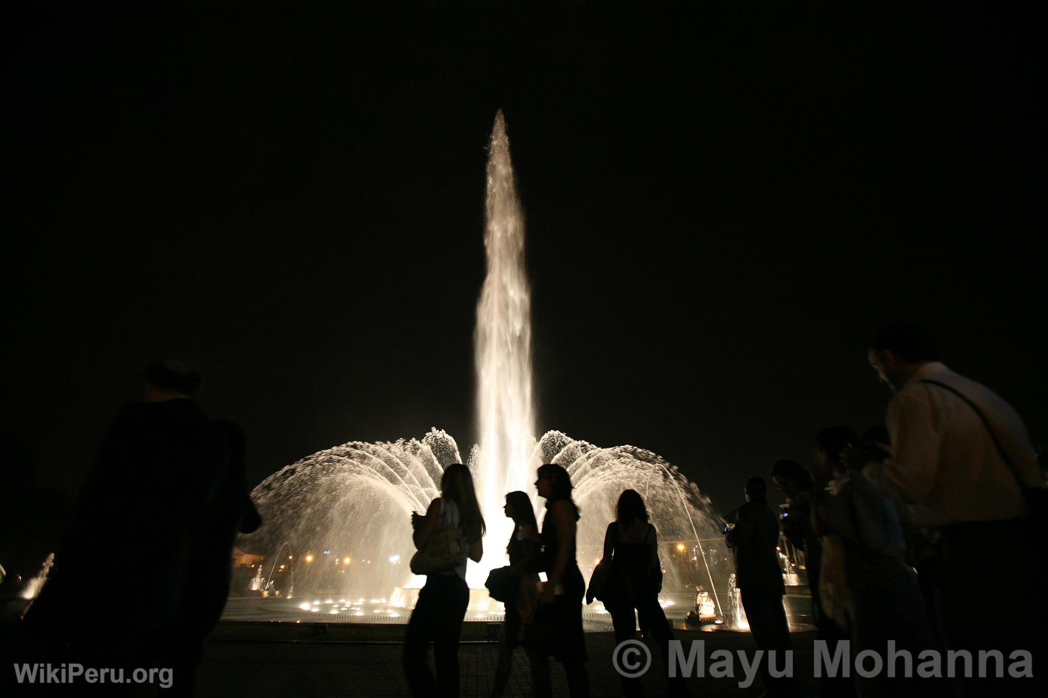 Circuit Magique de l'Eau, Lima