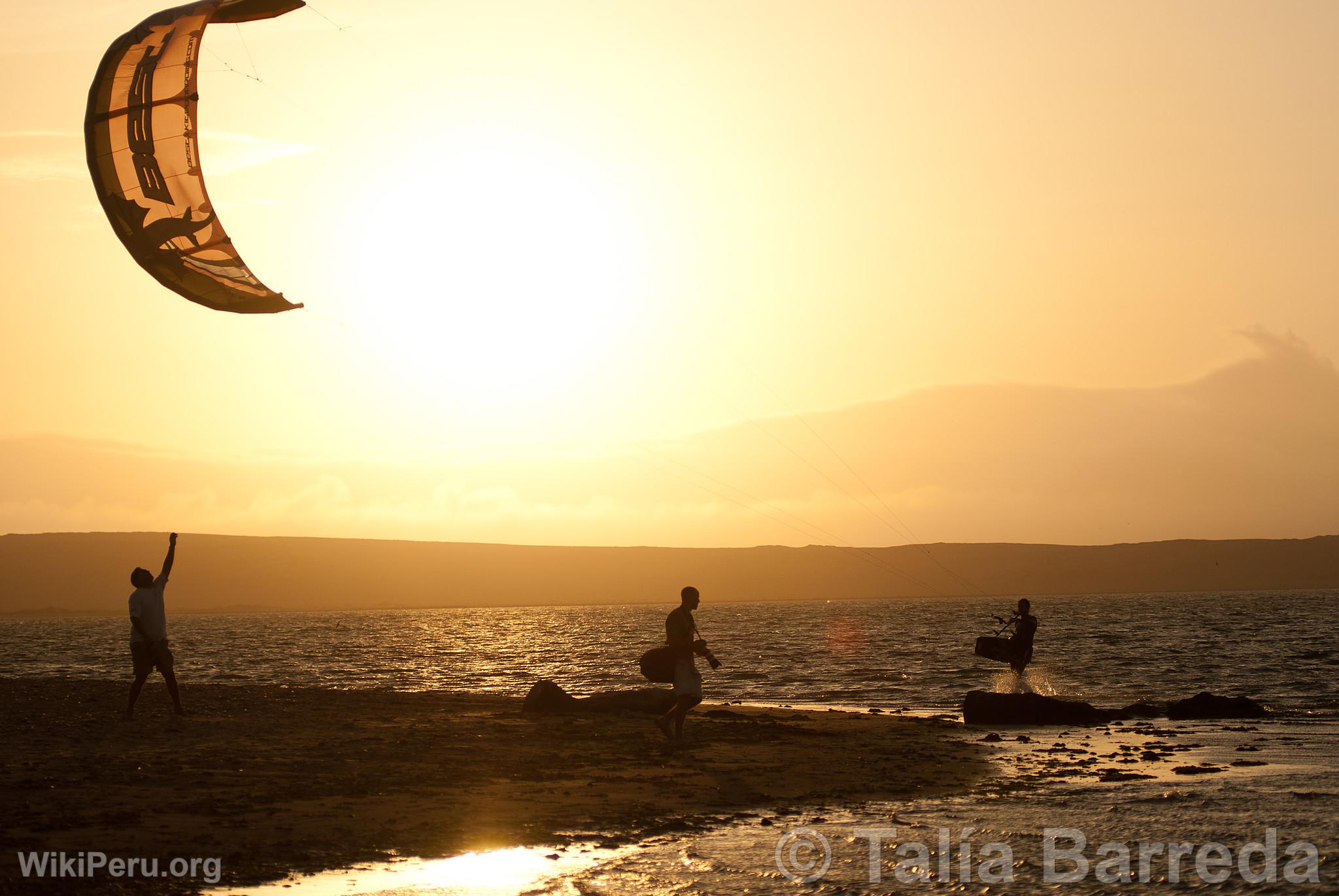 Kitesurf  Paracas