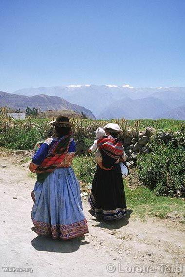 Femmes de Cabanaconde, Caylloma