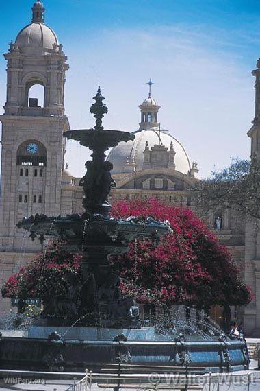 Fontaine ornementale, Tacna