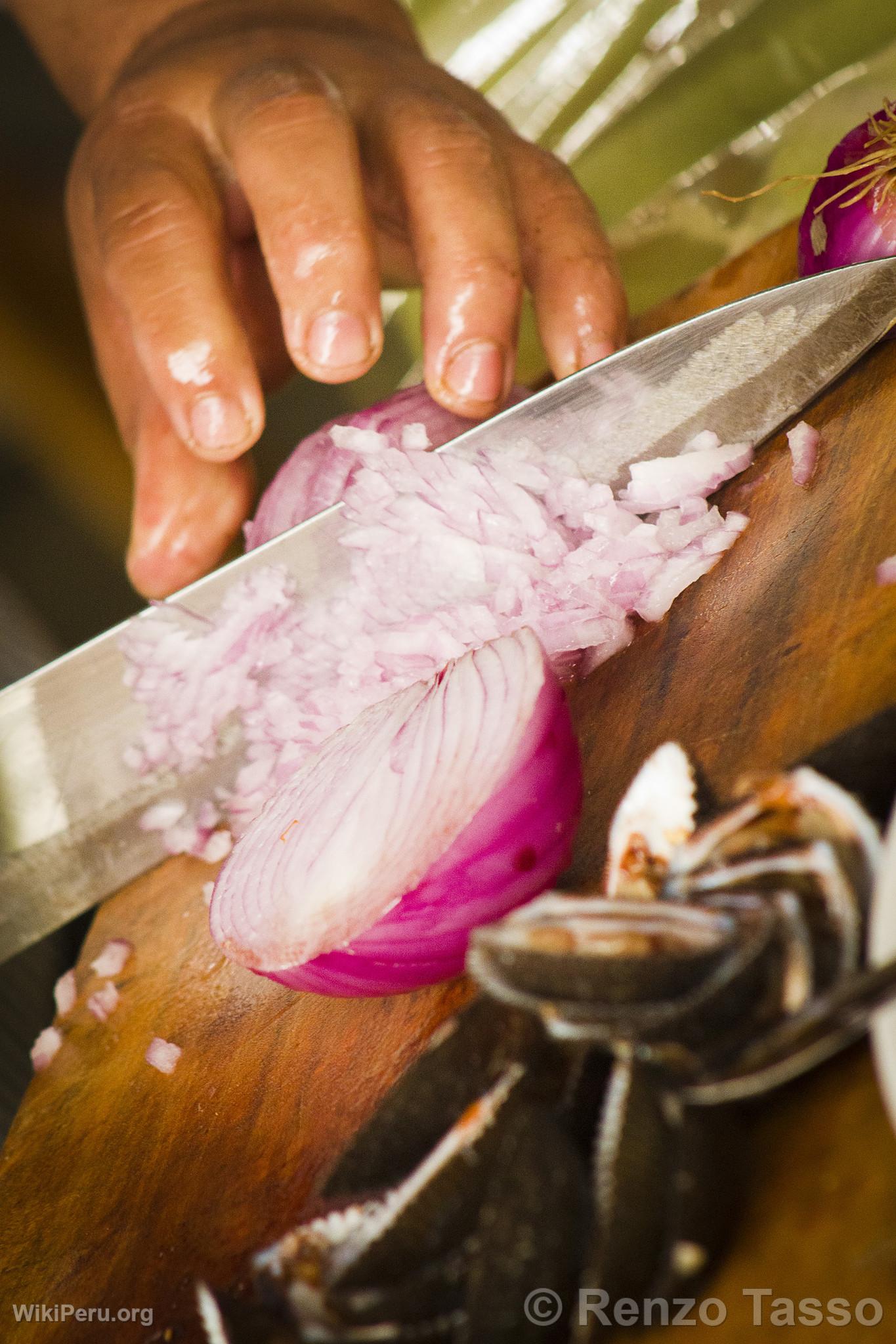 Ceviche de coquilles noires