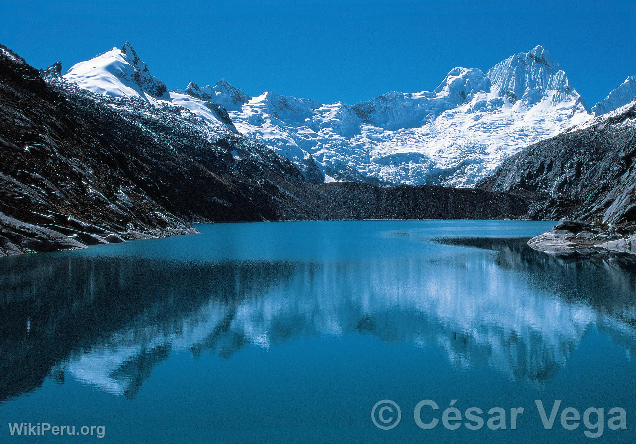 Lagune Cullicocha, Huascarn