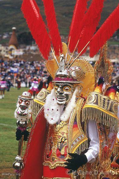 Masqu lors de la fte de la Candelaria, Puno