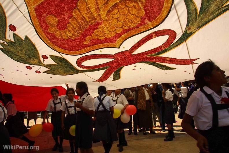 Procession du Drapeau, Tacna