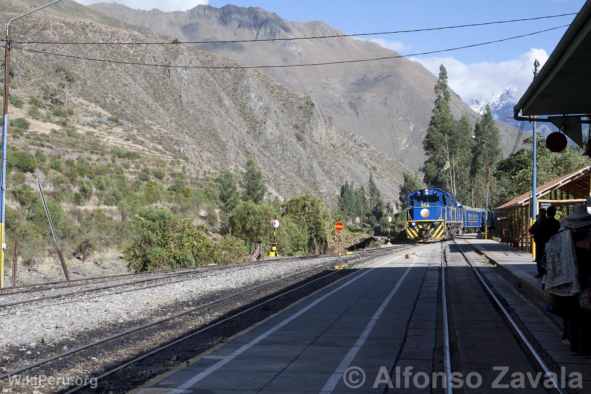 Station de train, Ollantaytambo