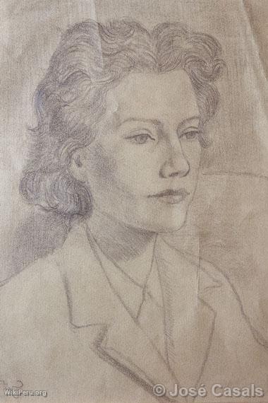 Portrait de Claudine (1944), de Srvulo Gutirrez