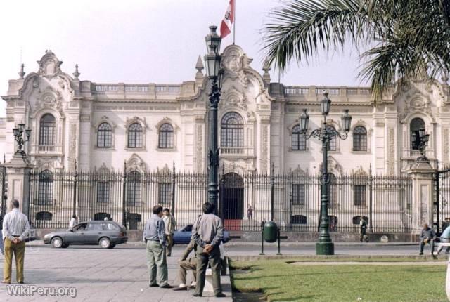 Palais du Gouvernement, Lima