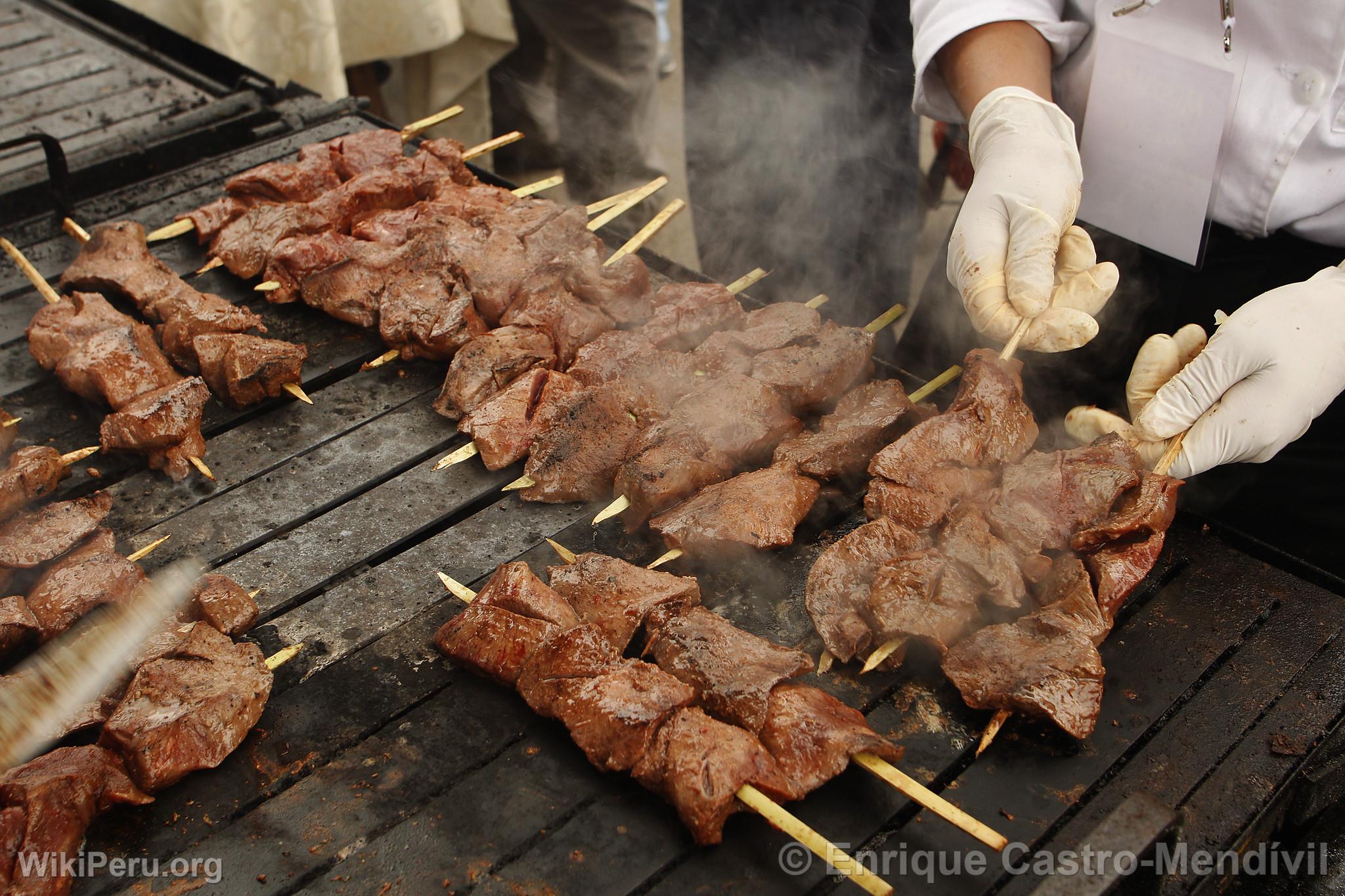 Anticuchos de cur