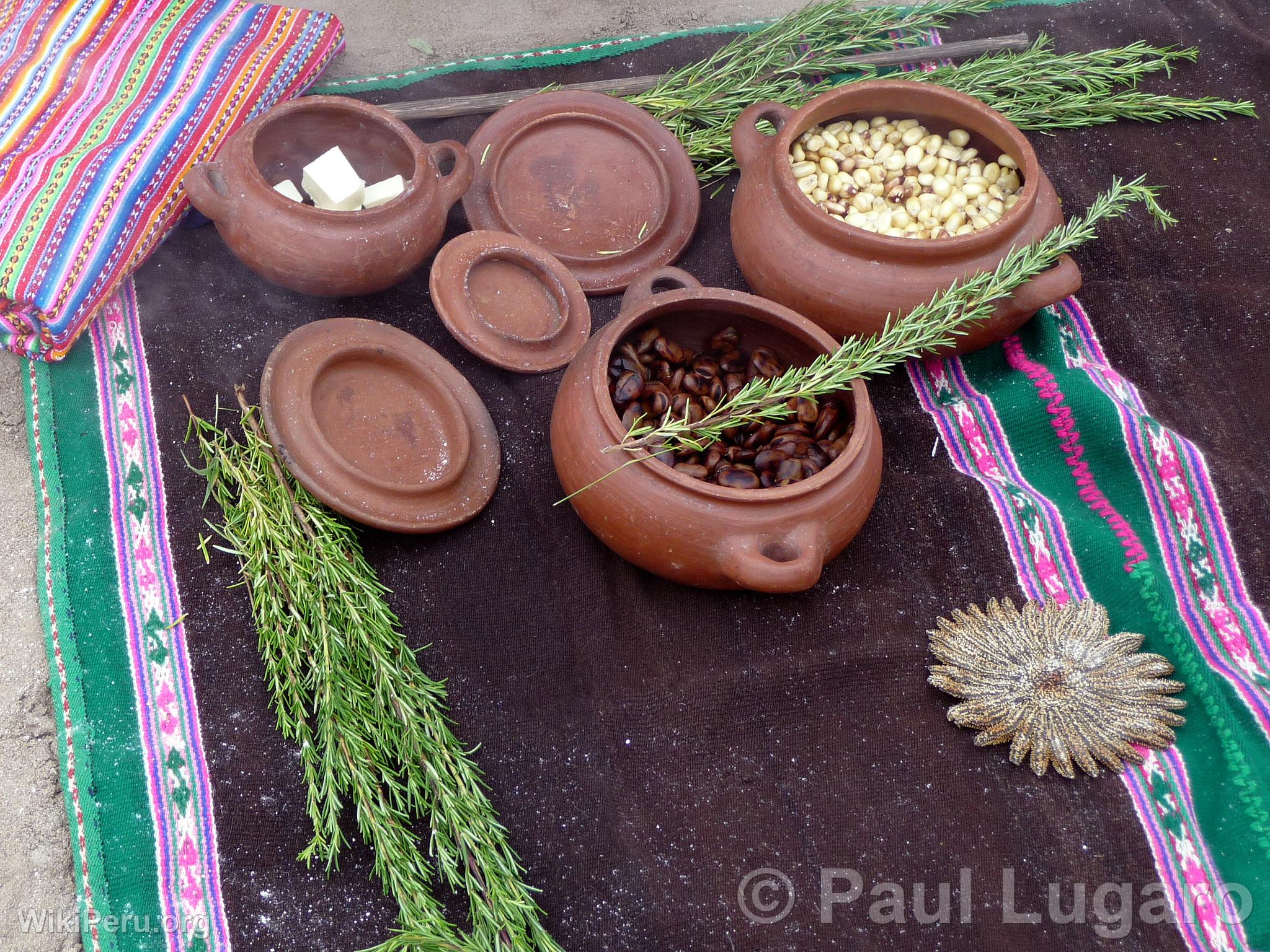 Offrandes  la Pachamama, Pachacamac