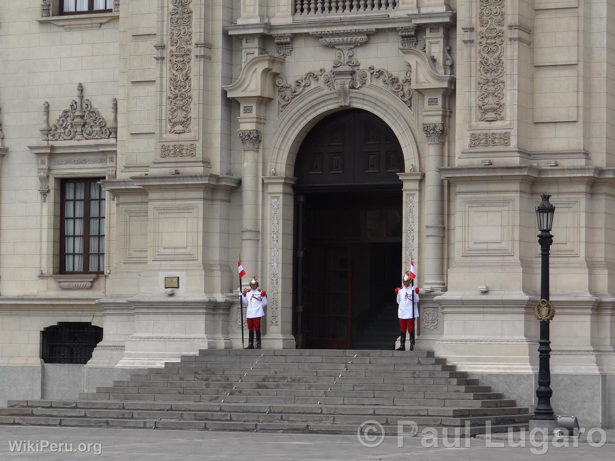 Palais du Gouvernement, Lima