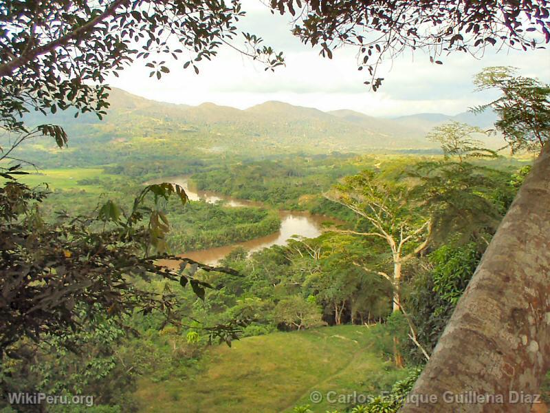 Punta de San Juan, vue du fleuve Mayo (Moyobamba)