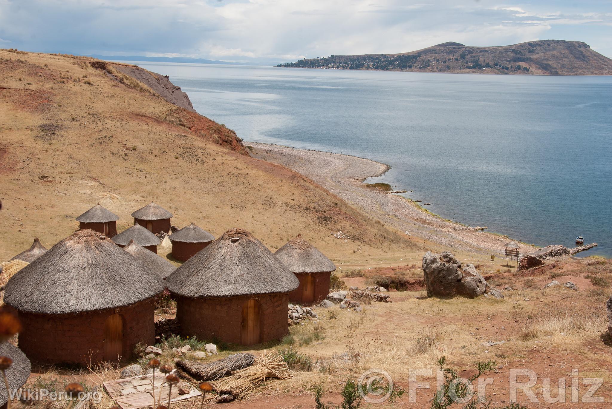 le Tikonata sur le lac Titicaca