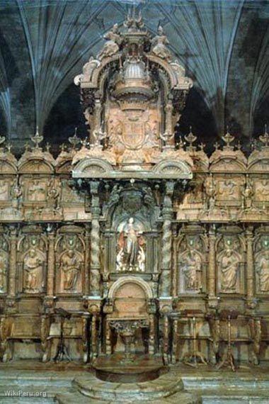 Stalles du chur. Cathdrale de Cuzco