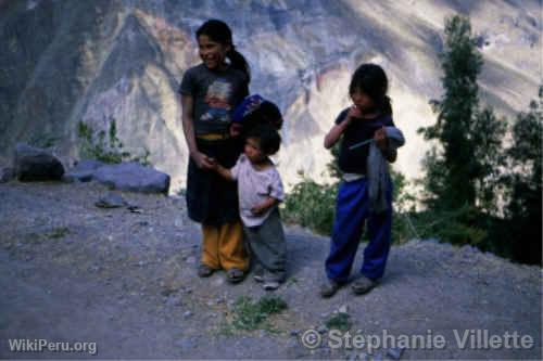 Enfants de Colca