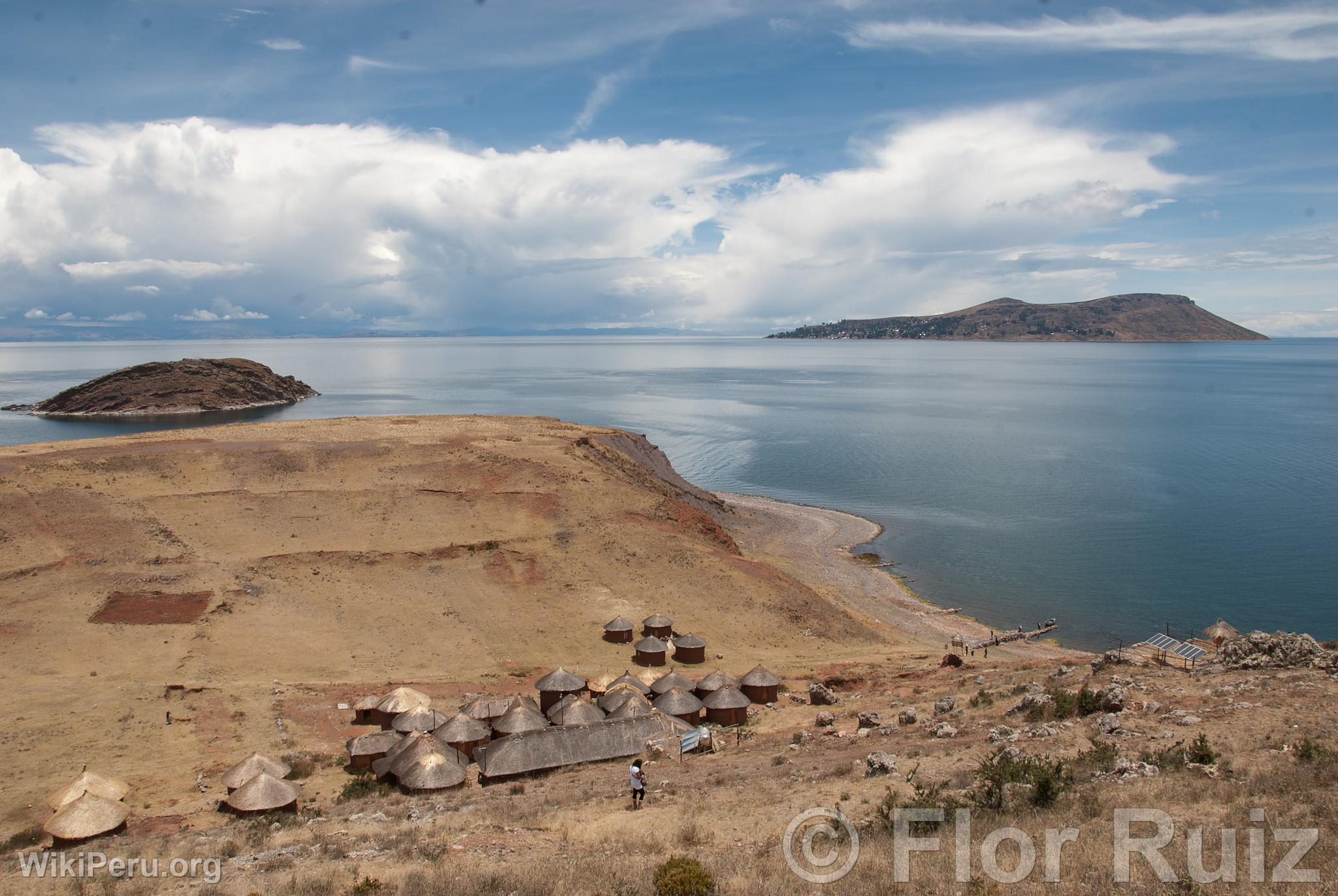 le Tikonata sur le lac Titicaca