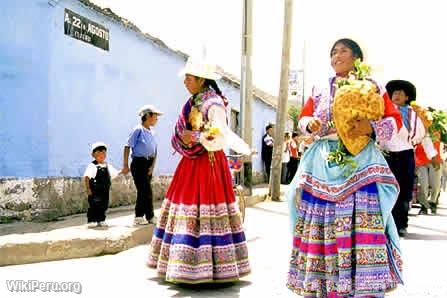 Habits traditionnels de Chivay