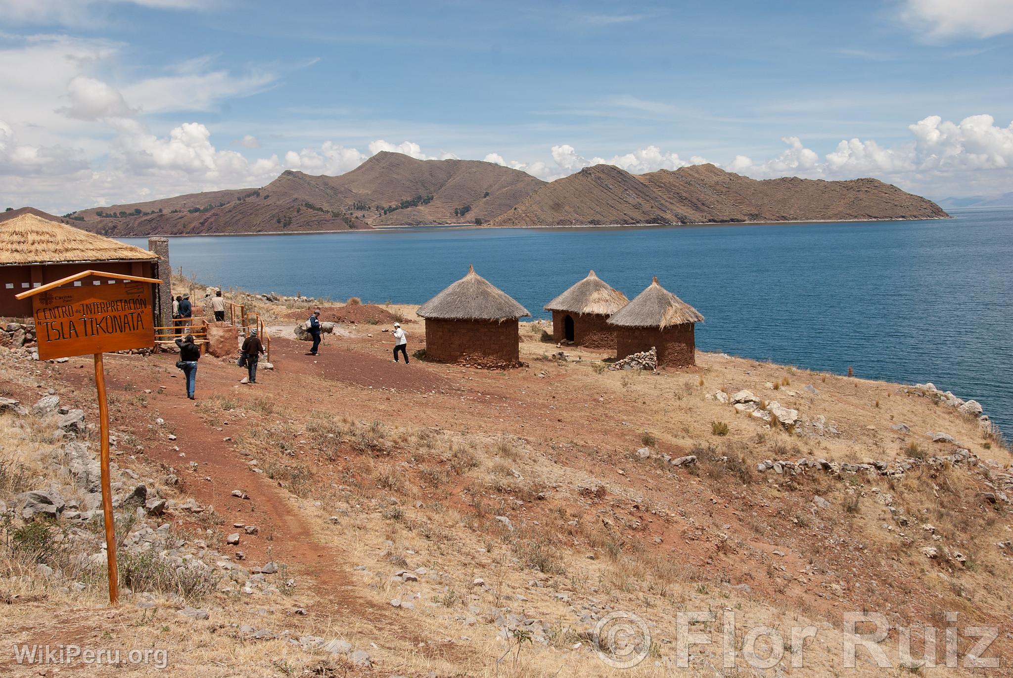 le Tikonata sur le lac Titicaca