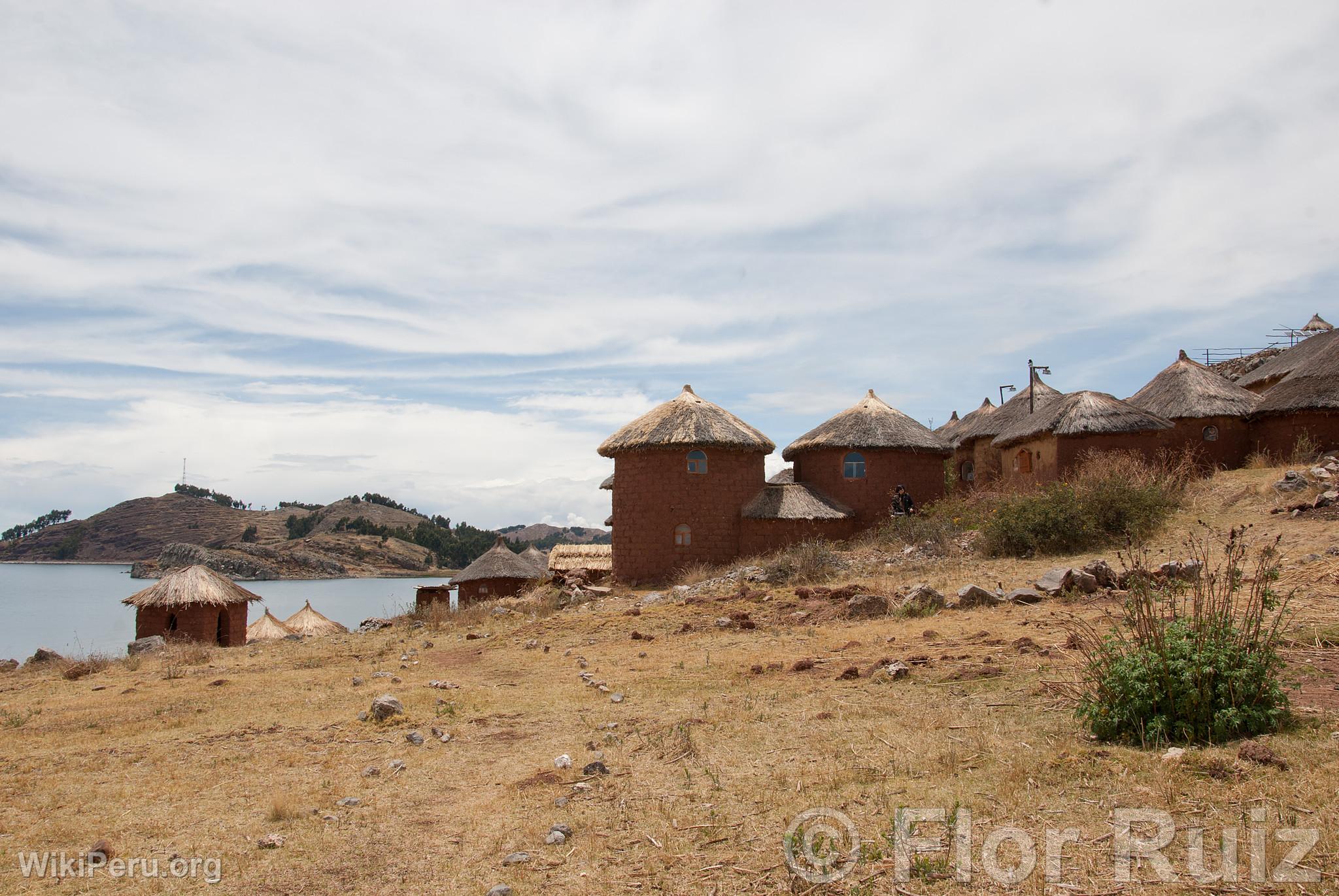 le Tikonata sur le lac Titicaca