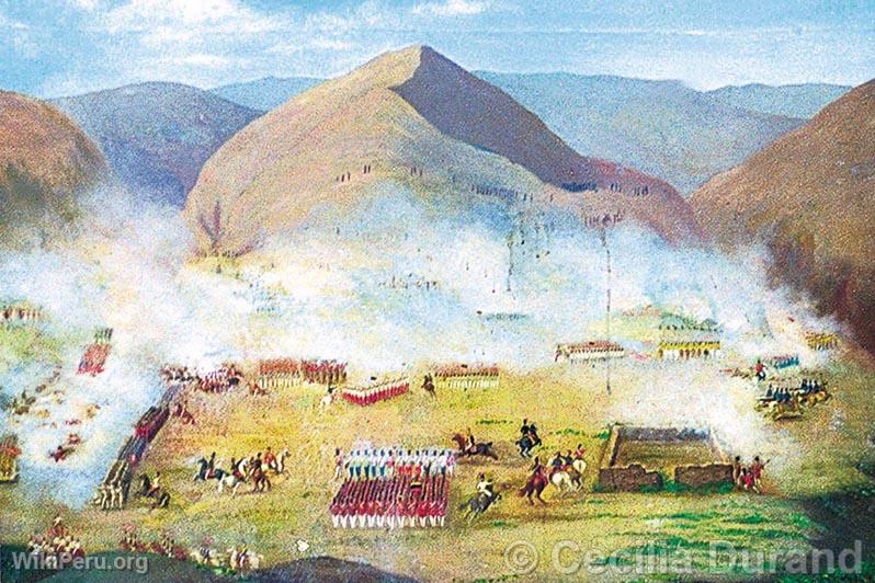 Bataille d'Ayacucho (9/12/1824)