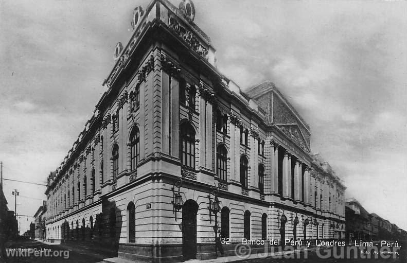 Banque du Prou et Londres, Lima