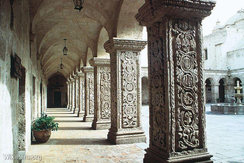 Ancien clotre de l'glise de La Compaa, Arequipa