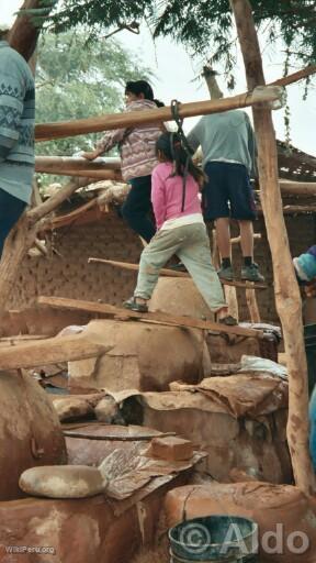 Fabrication artisanale des cramiques de Nazca