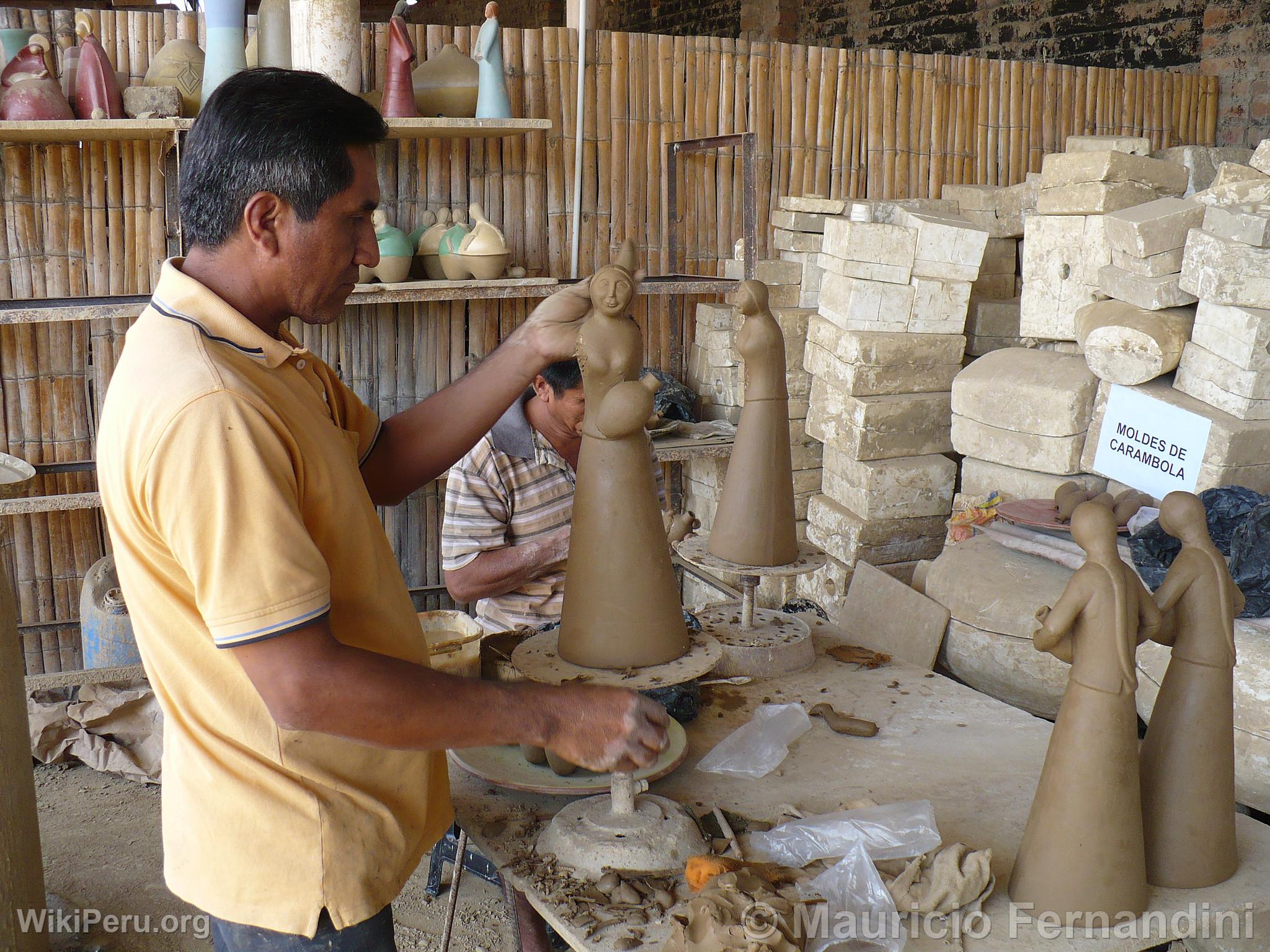 laboration de cramique de Chulucanas