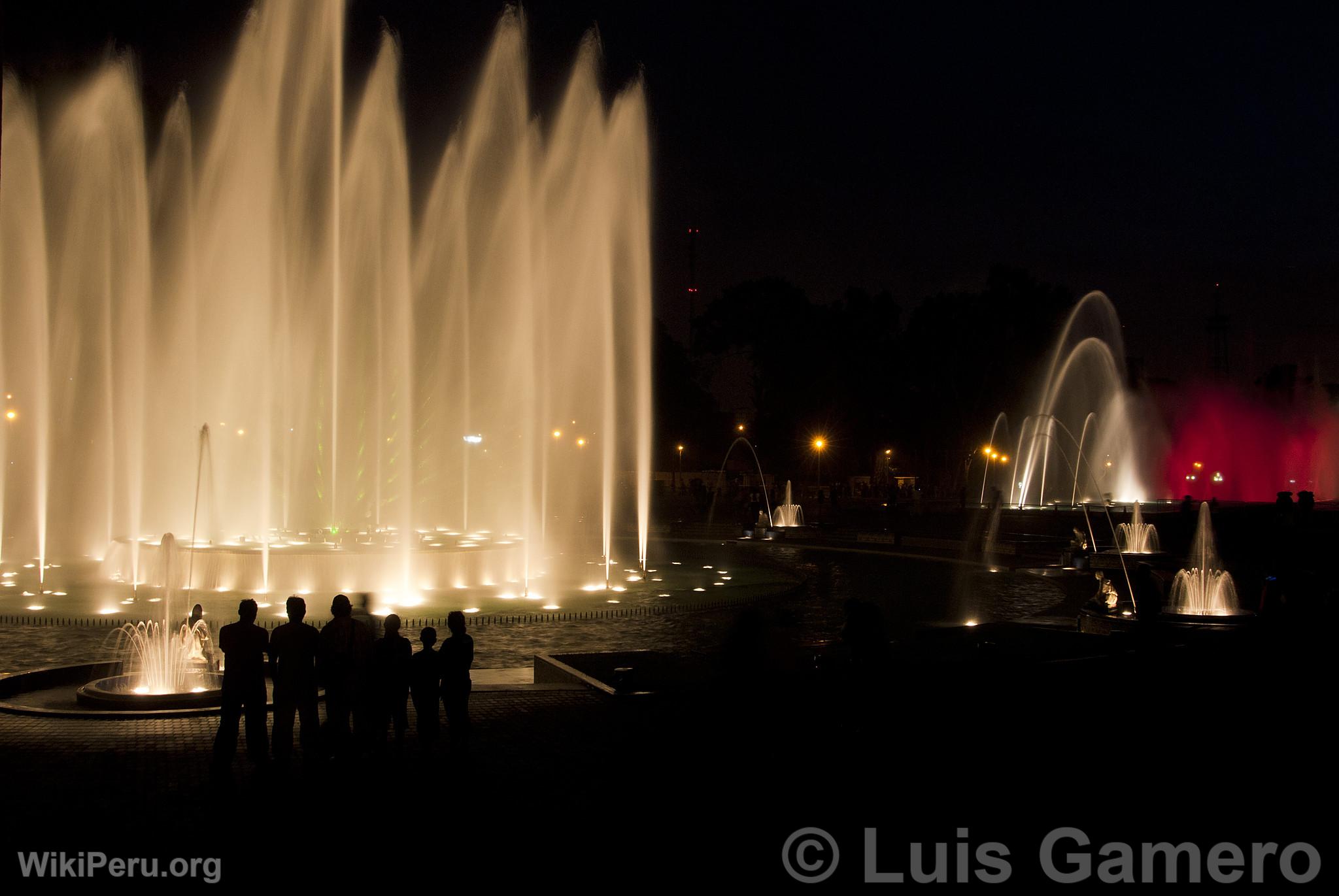 Circuit Magique de l'Eau, Lima