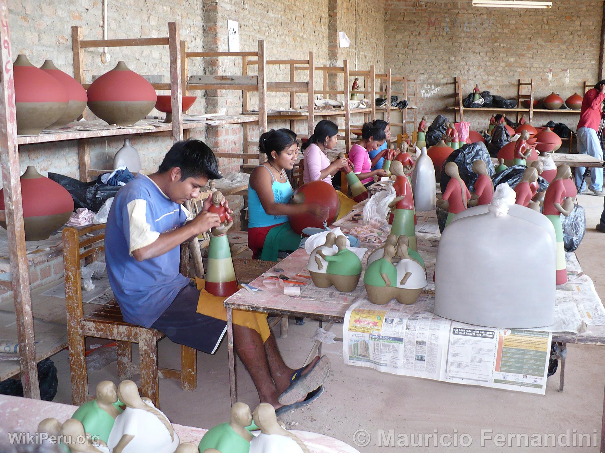 laboration de cramique de Chulucanas