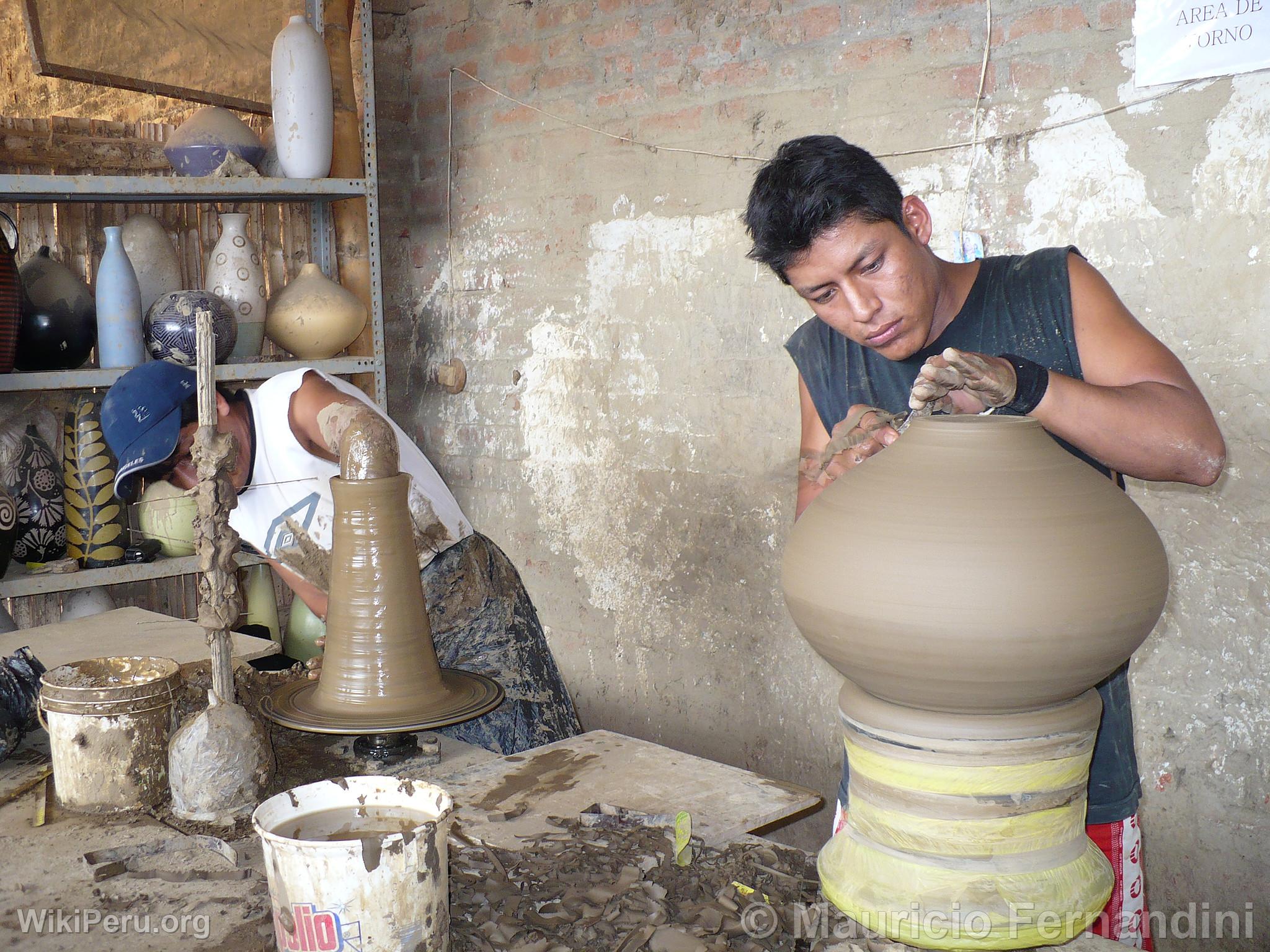 laboration de cramique de Chulucanas