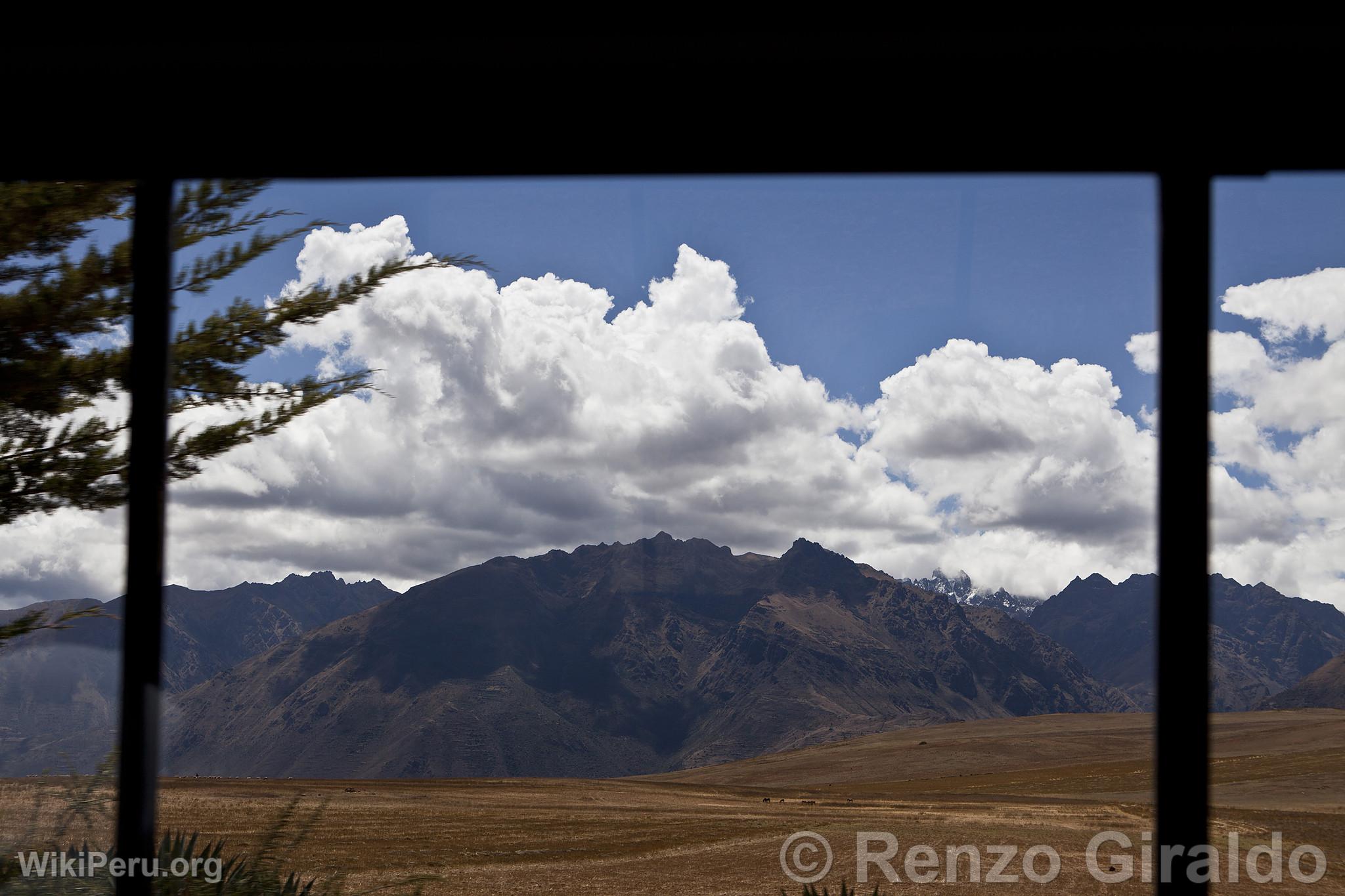 Paysage de Cuzco