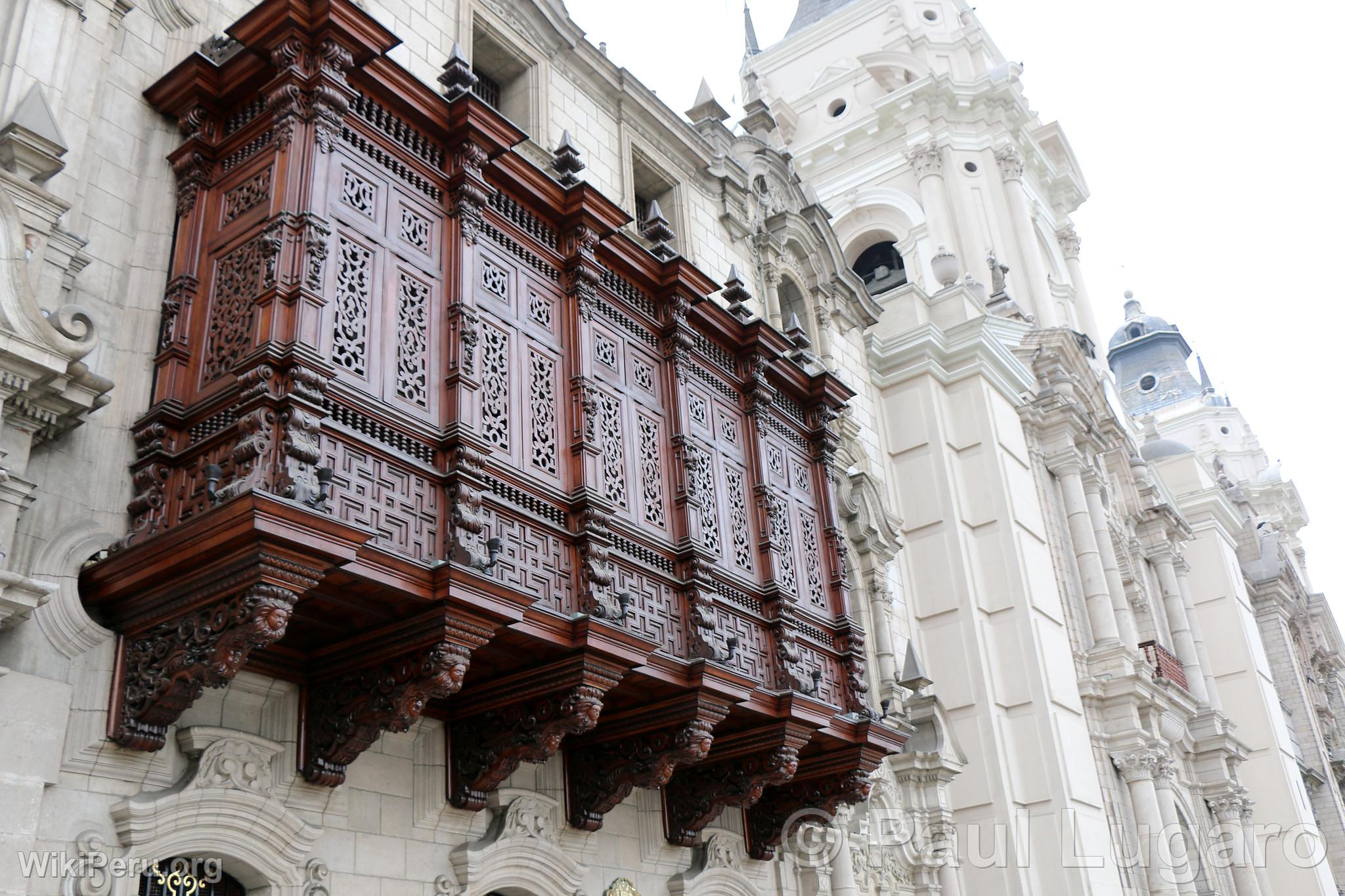 Balcons de la cathdrale, Lima