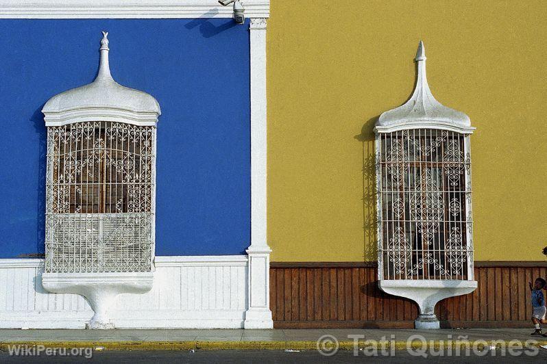 Architecture trujillane : grilles, Trujillo